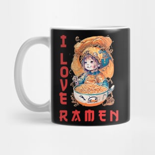 Ramen Cute Japanese Girl Mug